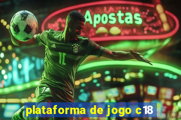 plataforma de jogo c18