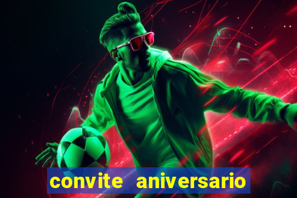 convite aniversario infantil futebol