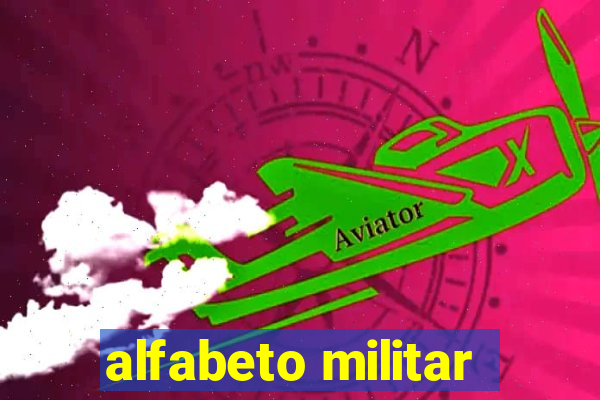 alfabeto militar