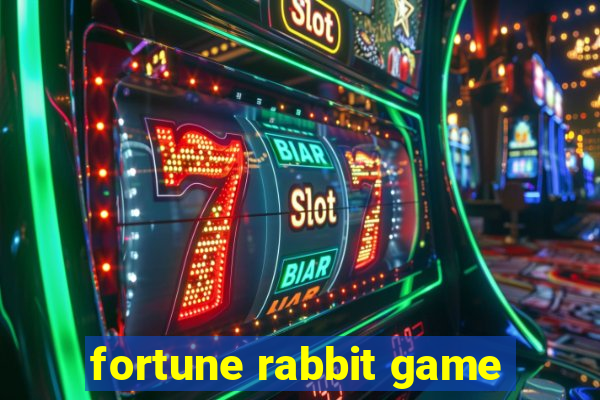 fortune rabbit game