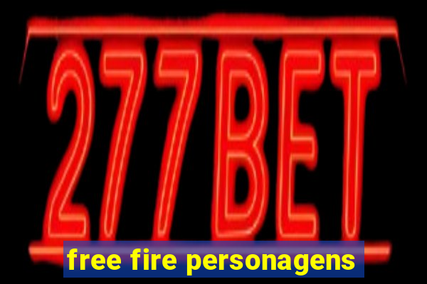 free fire personagens