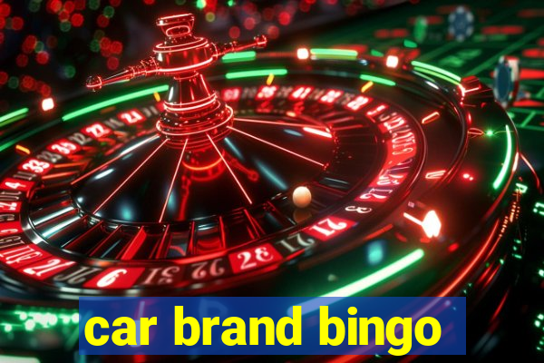 car brand bingo