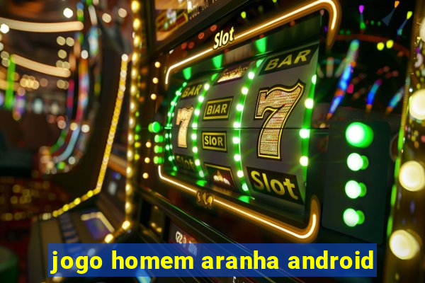 jogo homem aranha android