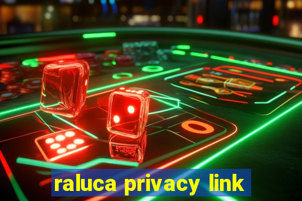 raluca privacy link