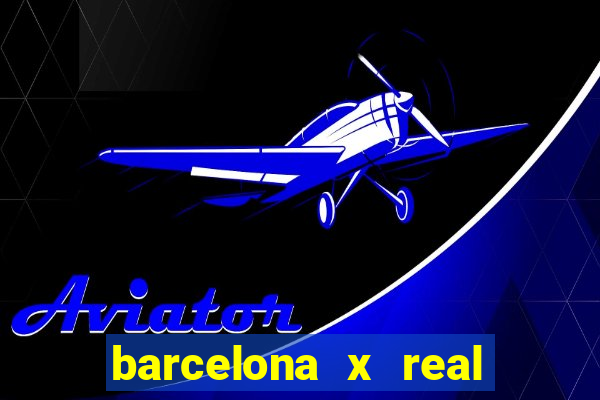 barcelona x real madrid multicanais