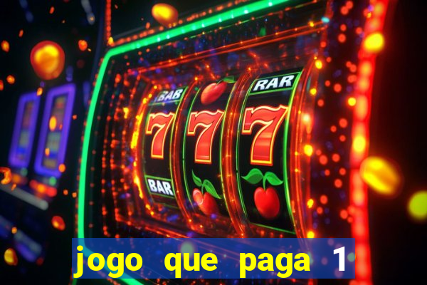 jogo que paga 1 real no pix