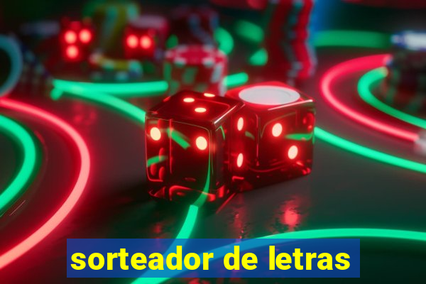 sorteador de letras