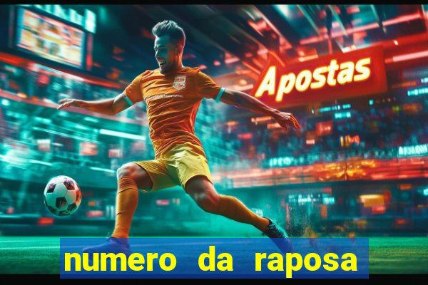 numero da raposa jogo do bicho