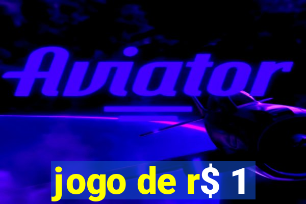 jogo de r$ 1