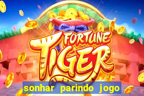 sonhar parindo jogo do bicho