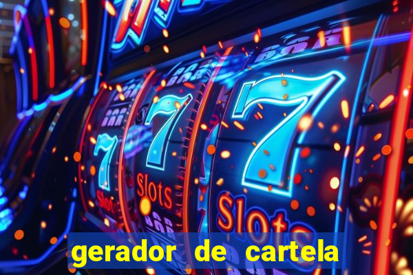 gerador de cartela de bingo