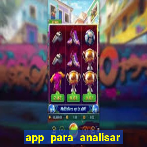 app para analisar jogos de futebol