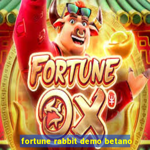 fortune rabbit demo betano