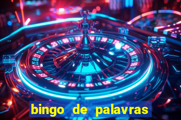 bingo de palavras de natal