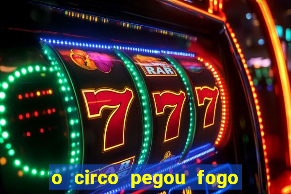 o circo pegou fogo música infantil