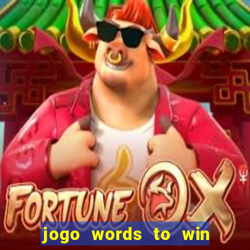 jogo words to win paga mesmo