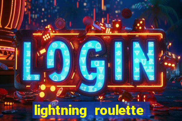 lightning roulette como jogar