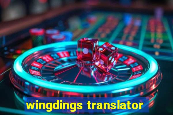 wingdings translator