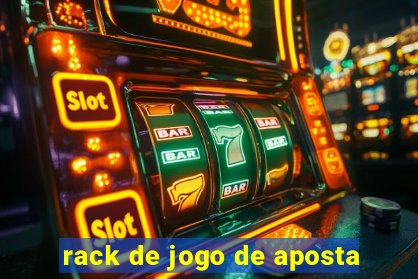 rack de jogo de aposta