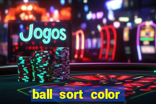 ball sort color water puzzle