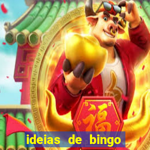 ideias de bingo para o natal