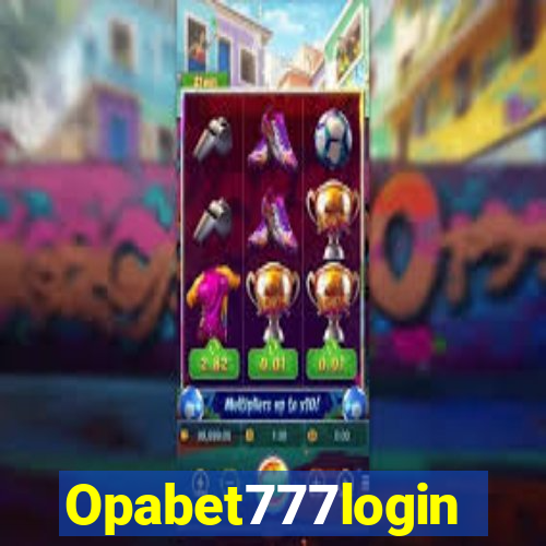 Opabet777login