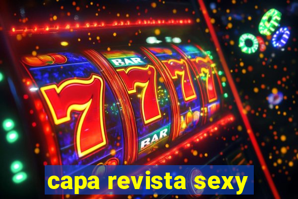 capa revista sexy